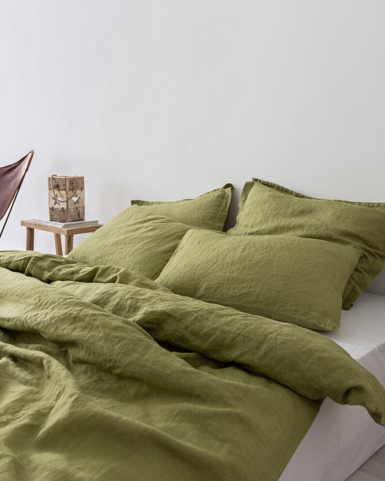 Linen Fabric by the Yard or Meter Fabric for Linen Bedding Etsy