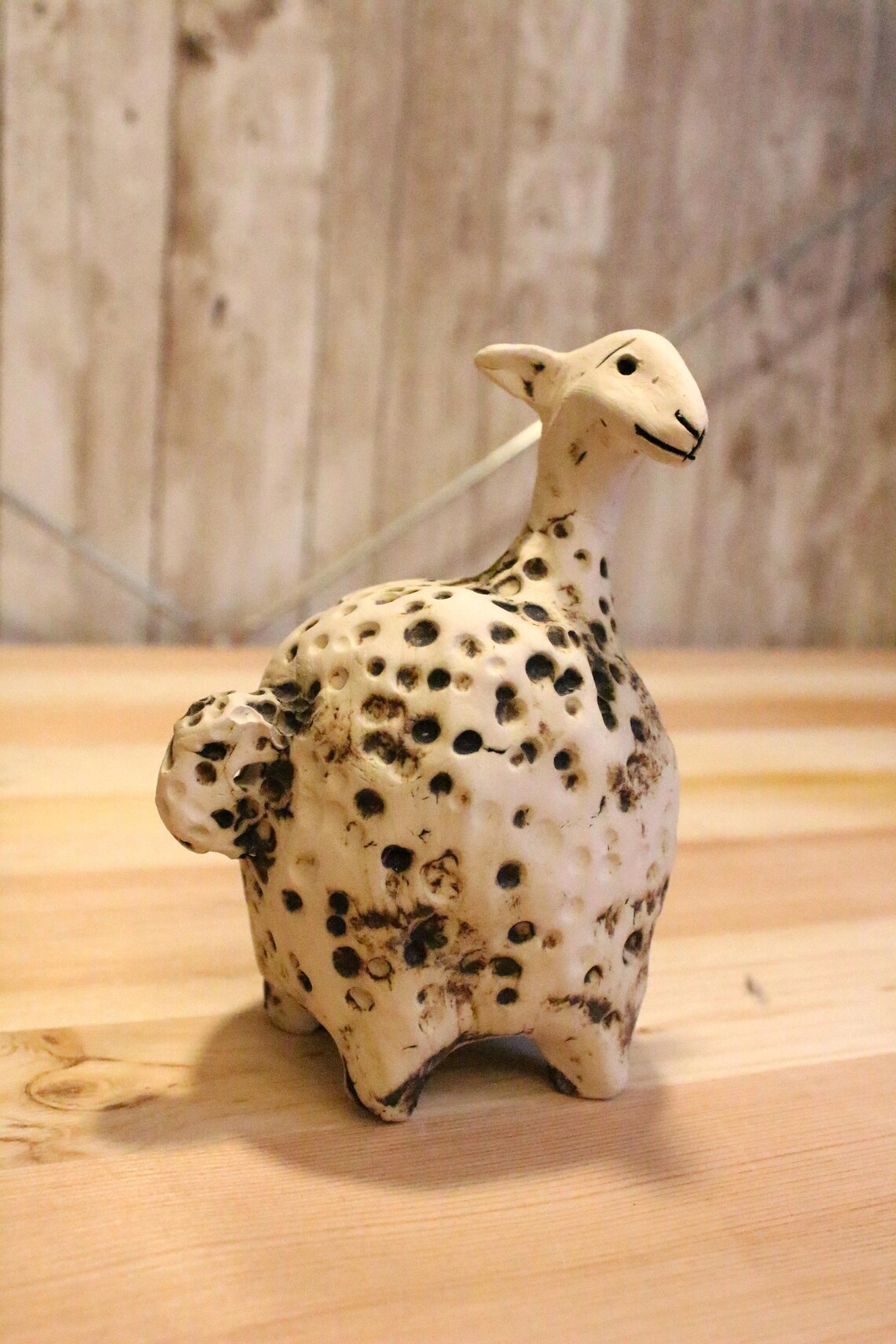Sheep Sculpture Unique Ceramic Handmade pottery Etsy