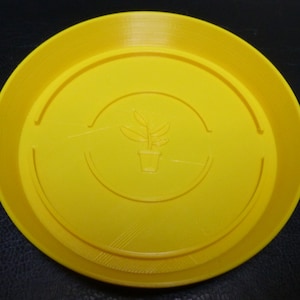 Plant Pot Saucers - 10.5cm - Yellow