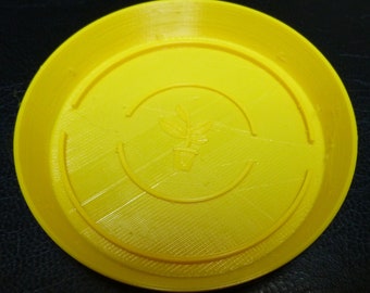 Plant Pot Saucers - 7.3cm - Yellow