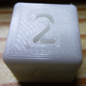 Six-sided dice (D6) – numeral