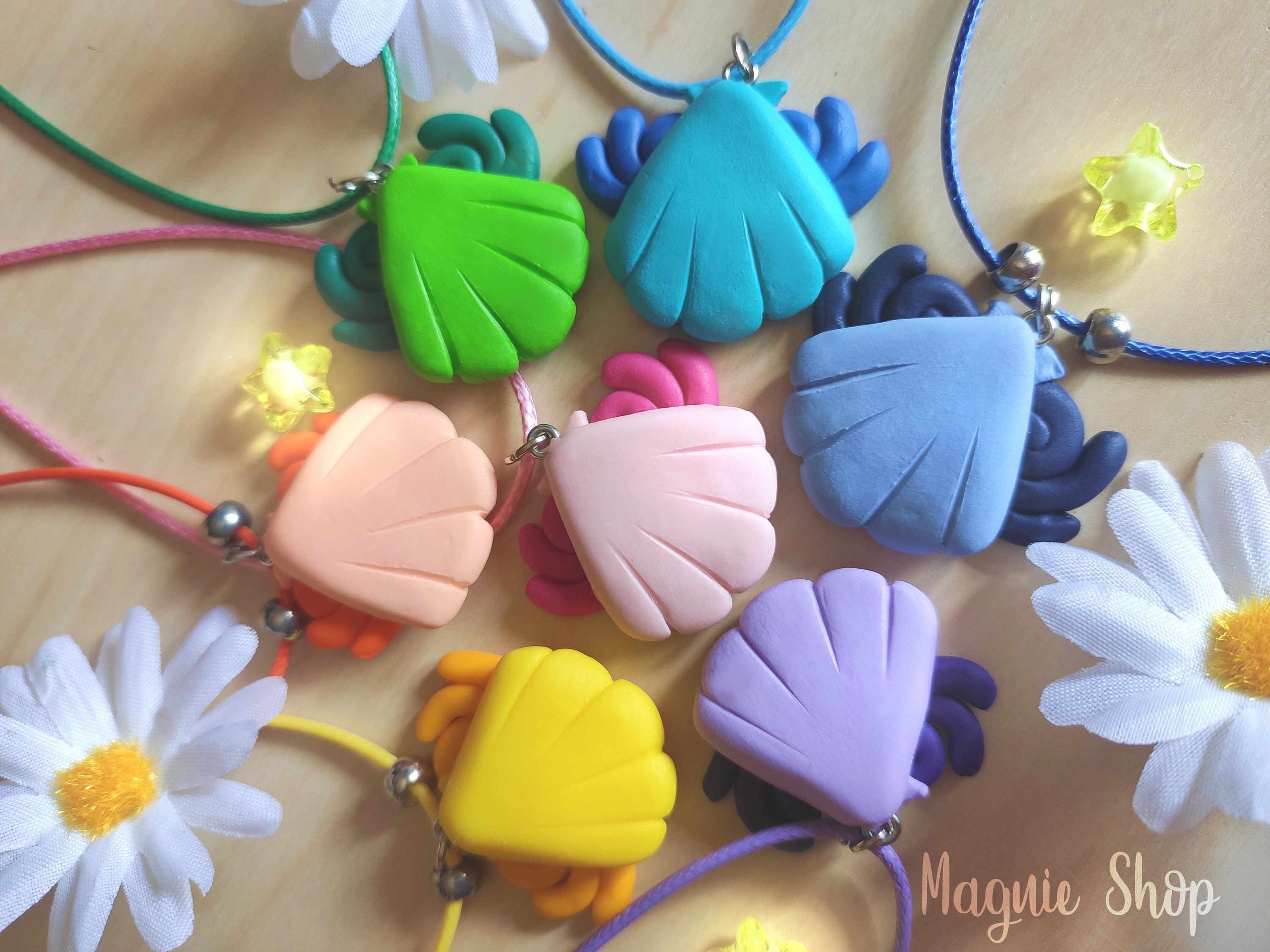 DIY Openable Shell Necklace Mermaid Melody Pichi Pichi Pitch Necklace  Pendant | eBay