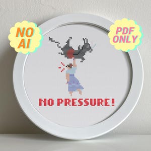 Magical Family House Cross Stitch Pattern: No Pressure Fanart (PDF Pattern)