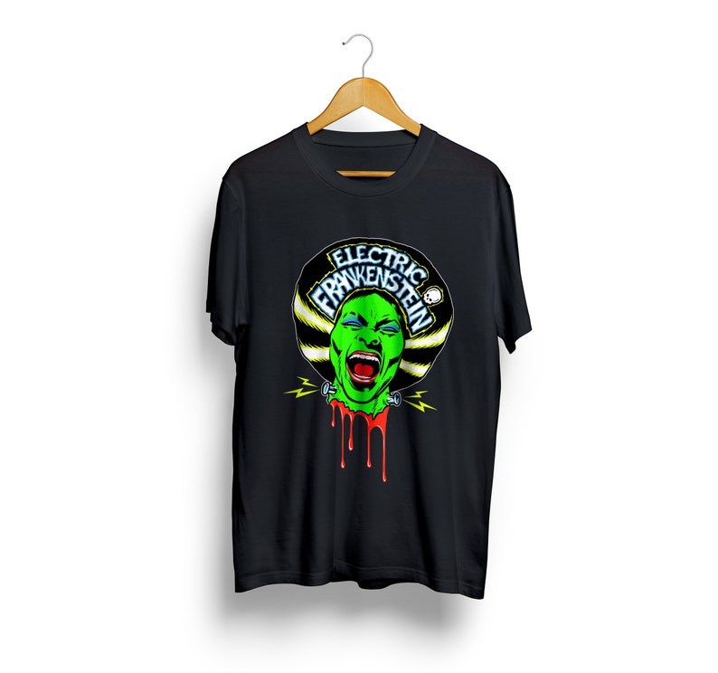 Electric Frankenstein Stainboy T-shirt - Etsy