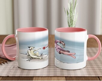Creation of Dog Cartoon Coffee Mug