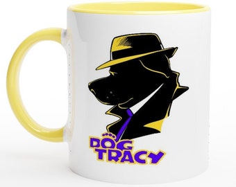 Cartoon Dog Tracy / Dick Tracy Coffee Mug