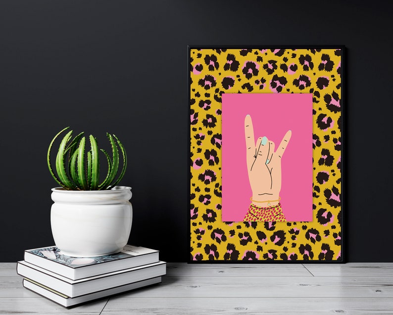 A4 Leopard Back Mounts Cut to size A5 A6 8x10 6x8 5x7 6x4 Etsy