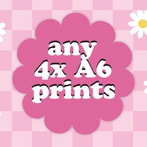 Any 4x A6 Prints Bundle Offer | Unframed A6 Art | Gallery Wall Postcards Special Multibuy Mix & Match Decor Offer