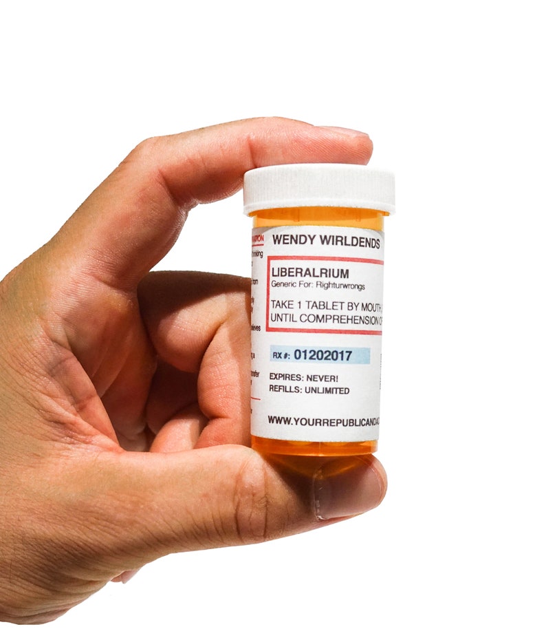 Liberalriumthe Only Cure for Liberalismpolitical Gag Gift for a