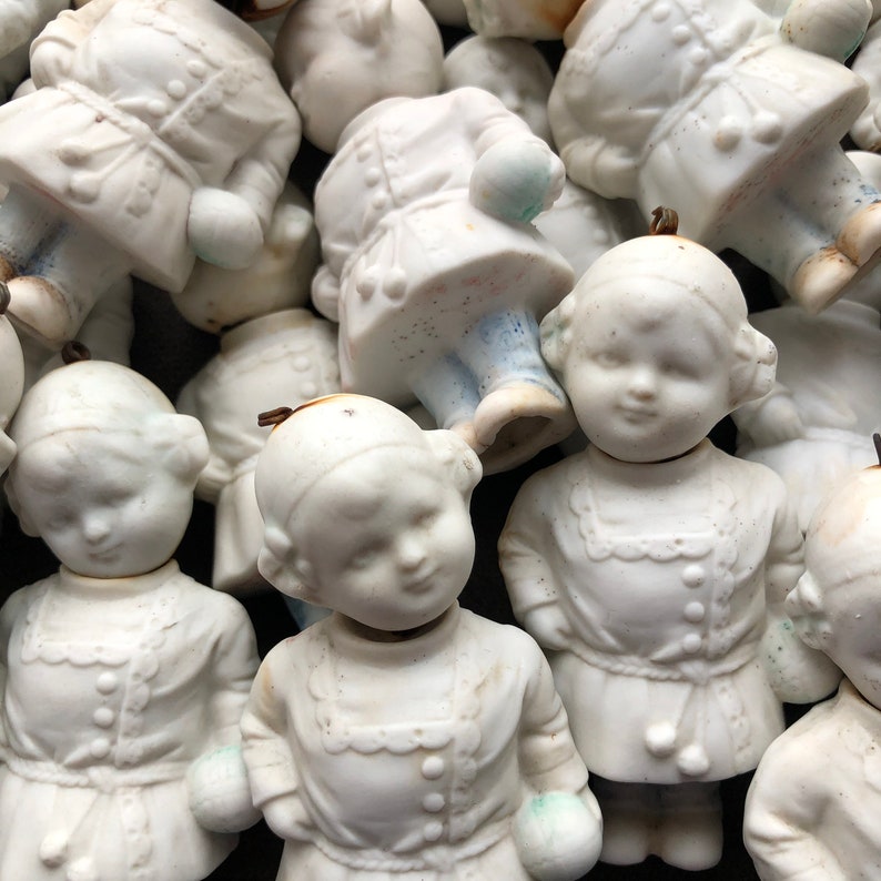 1 X Antique German Porcelain Nodder Doll Hertwig 31 Inch 8 Etsy