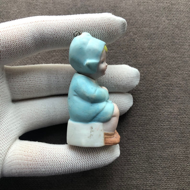 1 x Antique german porcelain nodder doll Hertwig 2.4 inch 6 Etsy