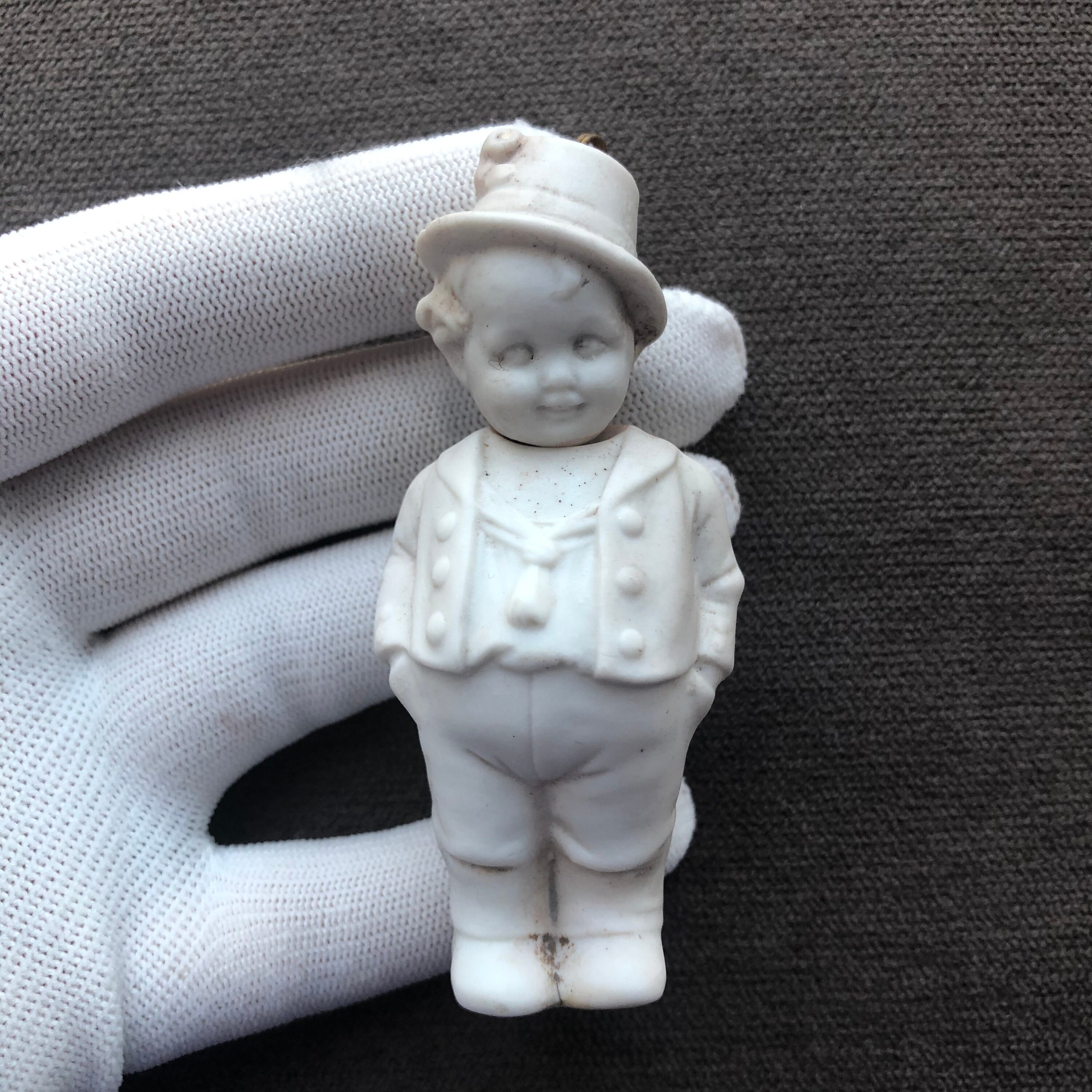 1 x Antique german porcelain nodder doll Hertwig 31 inch 8 Etsy