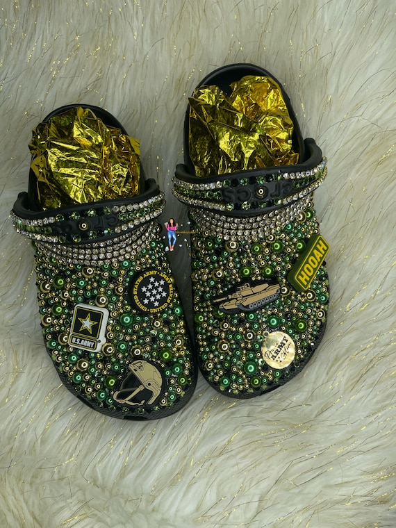 U.S. Army Crocs Etsy