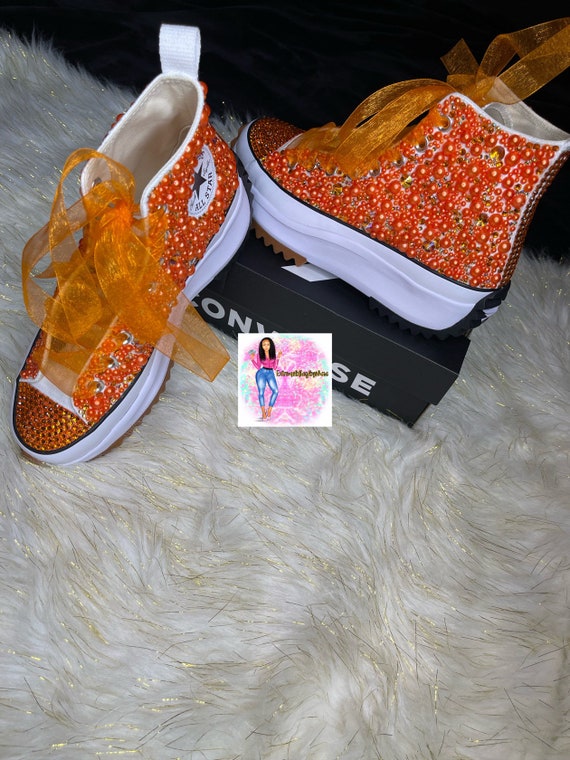 star hike converse orange