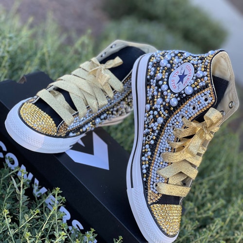 bride converse high tops