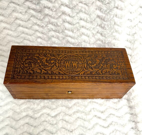 Wheeler & Wilson Sewing Machine Box Etsy