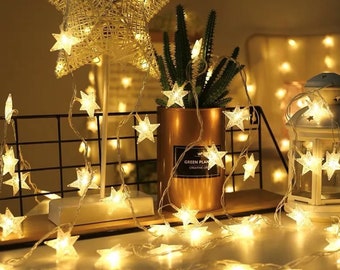 Star String Lights Etsy