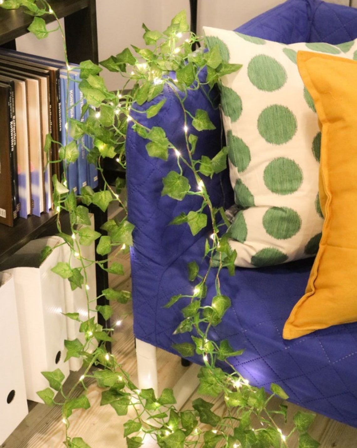 32ft Ivy string lights leaf string lights vine lights Ivy Etsy