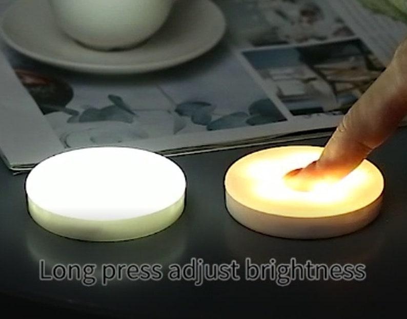 Dimmable touch light LED night light touch sensor nursery Etsy