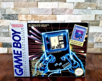 Boxed Gameboy dmg-01 1989 Origineel met Tetris