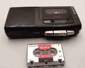 Sony Vor Microcassette Recorder M507V Vtg Tested Works for sale online 