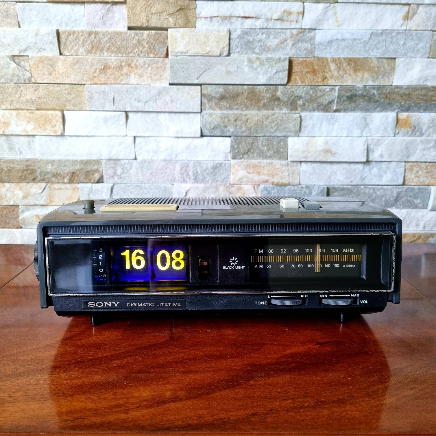Vintage Sony Digimatic TFM C650WL Litetime Flip Clock Radio. Etsy