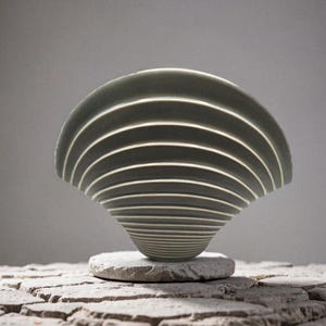 Rosenthal Designer Shell Vase by Uta Feyl Studio-linie