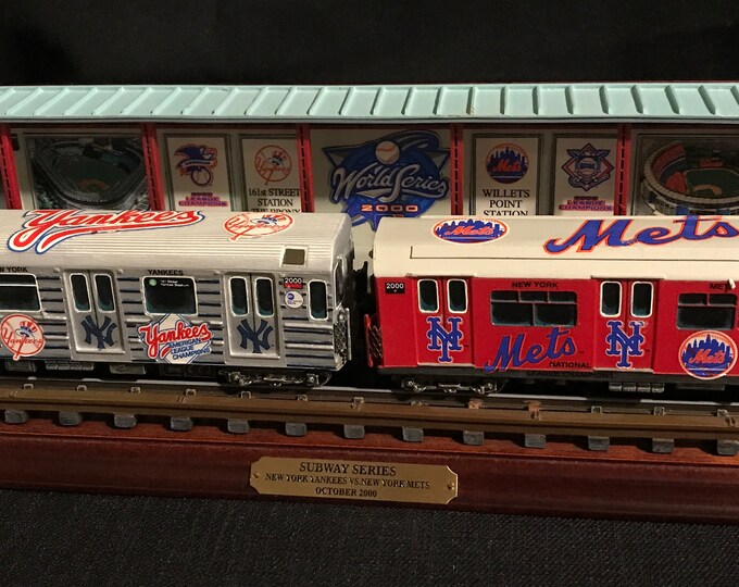 NY Subway Series Commemorative Statue Etsy