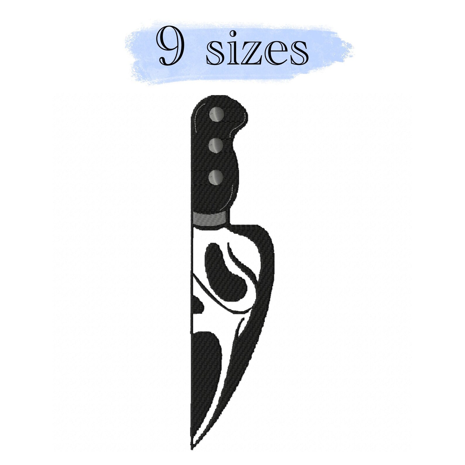 The scream embroidery design knife embroidery design machine Etsy