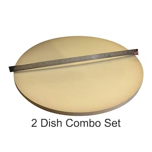 2 Piece Luthier Radius Dish for Acoustic Guitar Bracing Combo Set