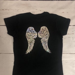 Angel Wings Ladies T shirt