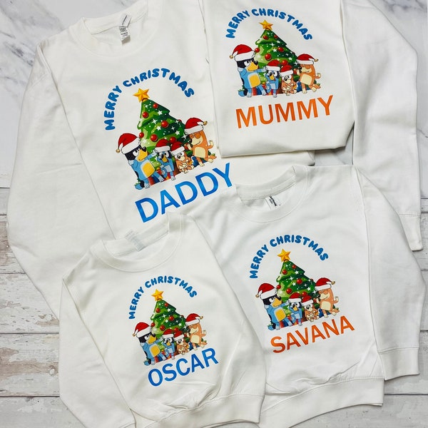 Matching Christmas Jumper - Family matching - Personalised christmas jumpers - matching christmas