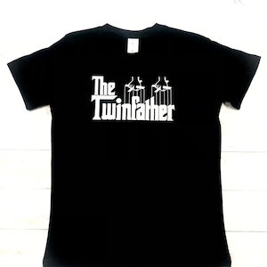 Papá de gemelos/ Papá gemelo/Papá de gemelos/Padre de gemelos/Camiseta de padre gemelo/Gemelos/nuevos gemelos/bebés gemelos/gemelos del día del padre