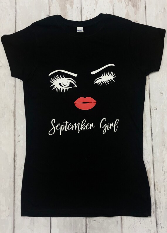 September Birthday T Shirt/ September Girl/ Virgo Birthday/libra