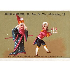 Un Bal d'Enfants Trade Card