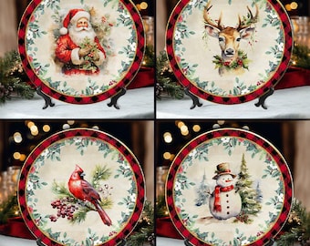 ヴィンテージ メイソンズ クリスマス ビレッジ クーペ シリアル ボウル