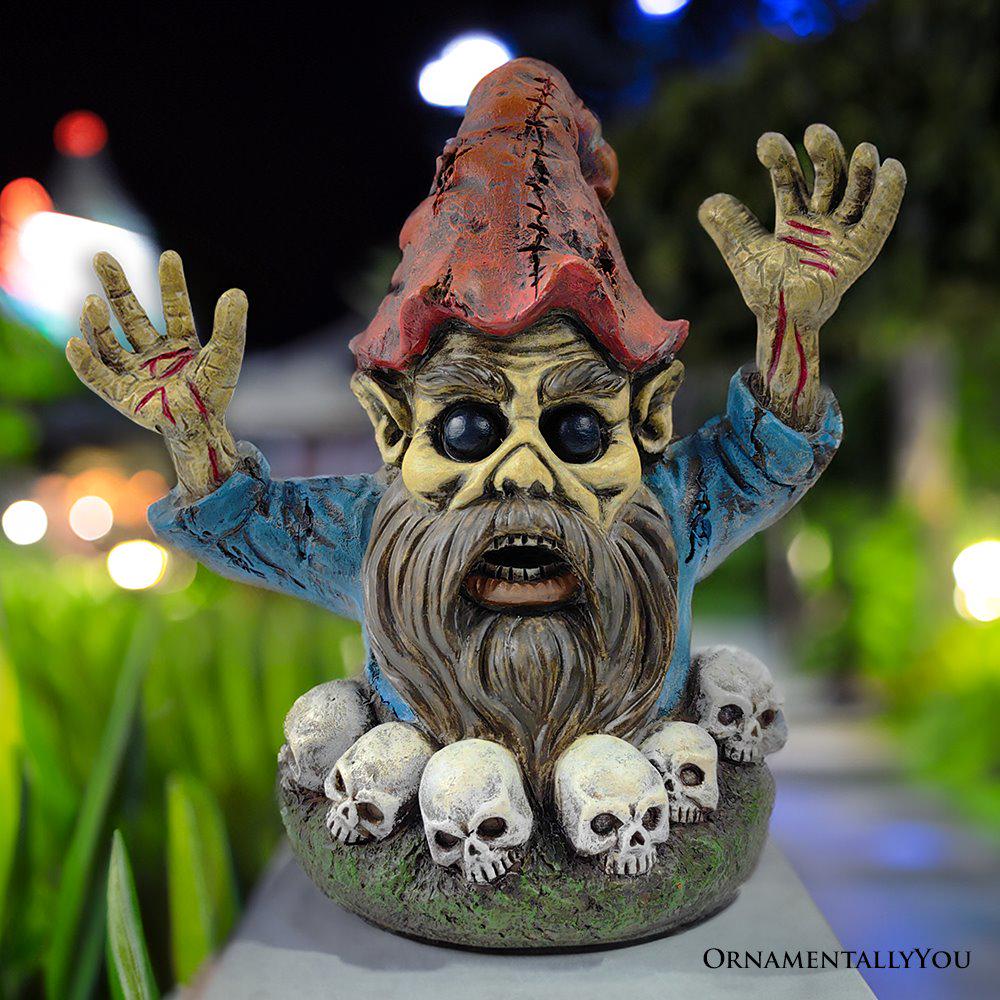 Zombie Gnome Garden Statue, 8