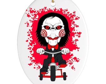 Saw Horror Ornament
