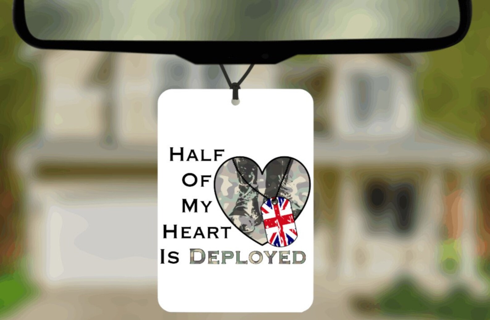 Gorgeous Half of My Heart is Deployed Soldier Military Army | Etsy