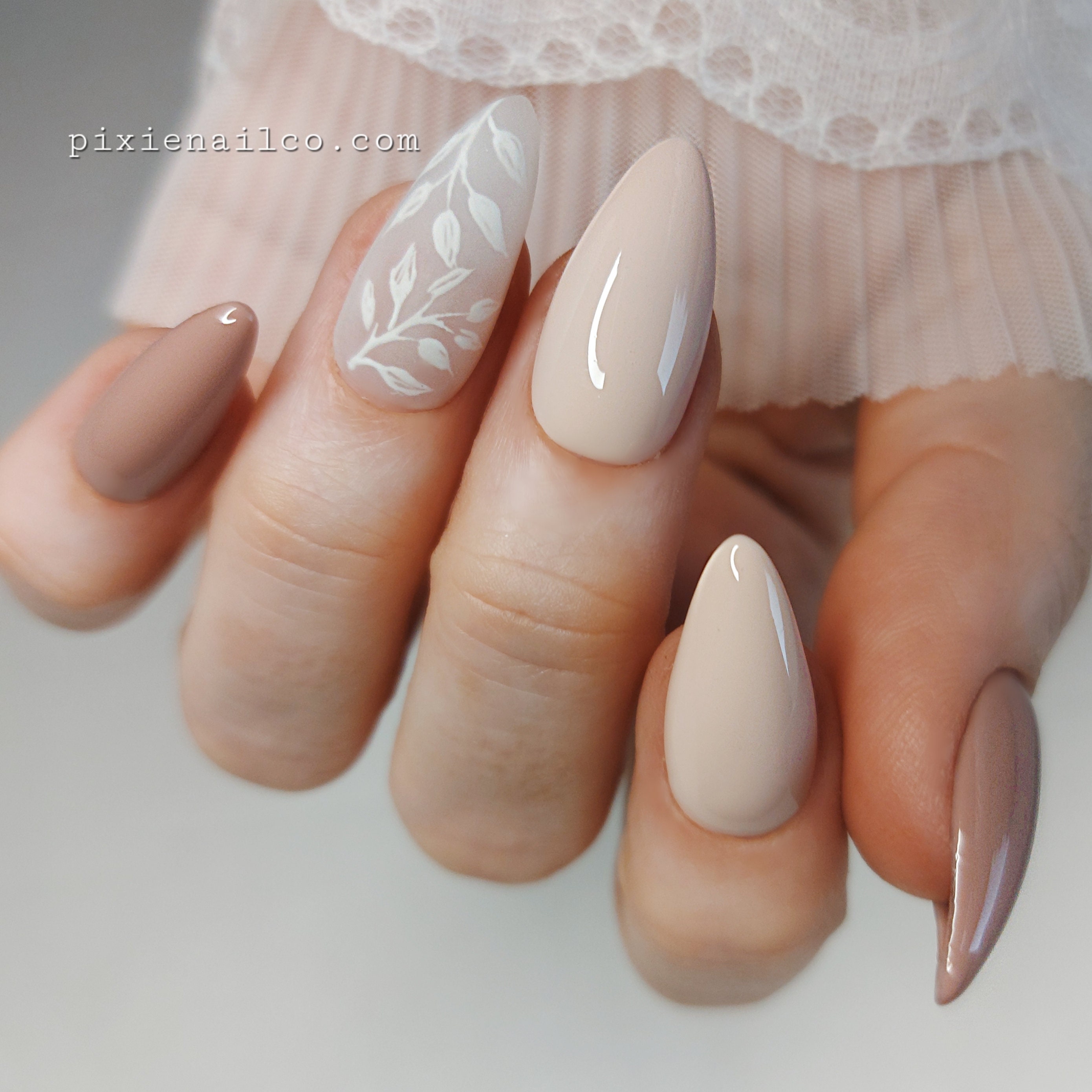 Hard Gel Sculpted Professional Press on Nails Neutral Nudes - Etsy Hard Gel Sculpted Professional Press on Nails Neutral Nudes - Etsy