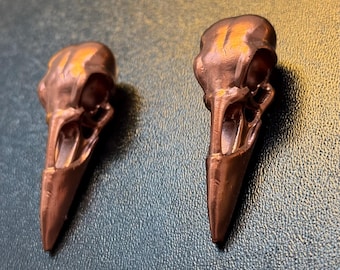 Raven Skull Door Knobs, Modern Drawer Knob Handles, Furniture Knobs, Kitchen Door Knobs, Gothic Cupboard Door Knobs