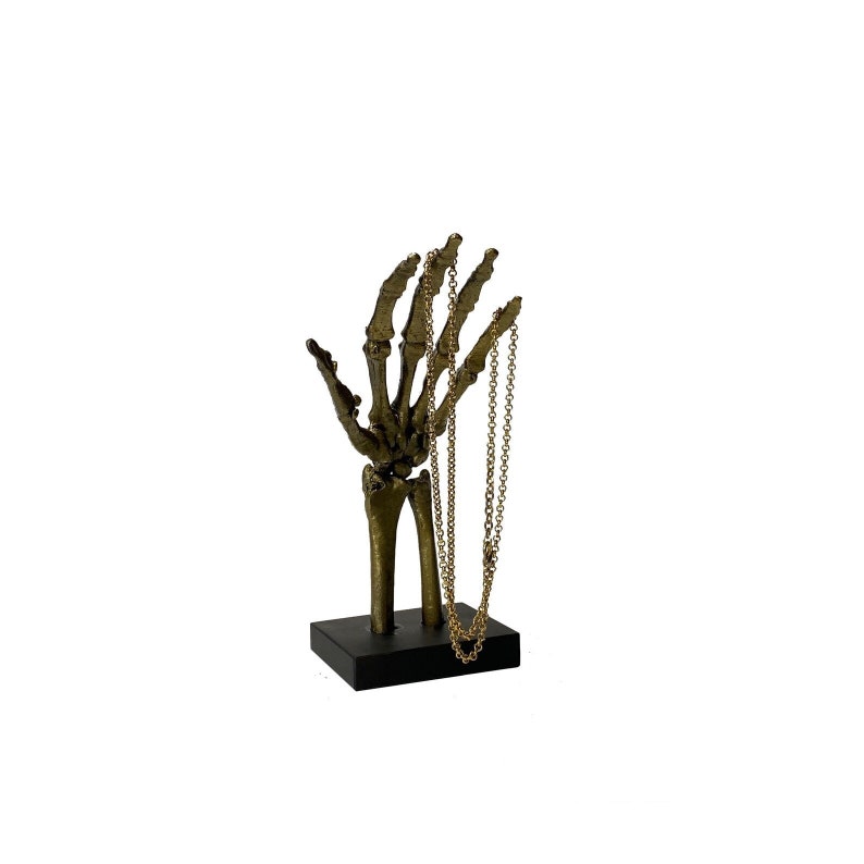 Skeleton Hands Jewelry Holder Ring Tree Jewellery Organizer Etsy