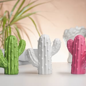 Cactus Statue, Cactus Ornament, Desert Cactus, Southwestern Decor, Cacti Succulent Art, Cute Decor, Weird Decor, Eclectic Decor