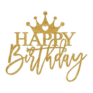 Krone alles Gute zum Geburtstag Topper