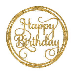 Círculo de Feliz Aniversário