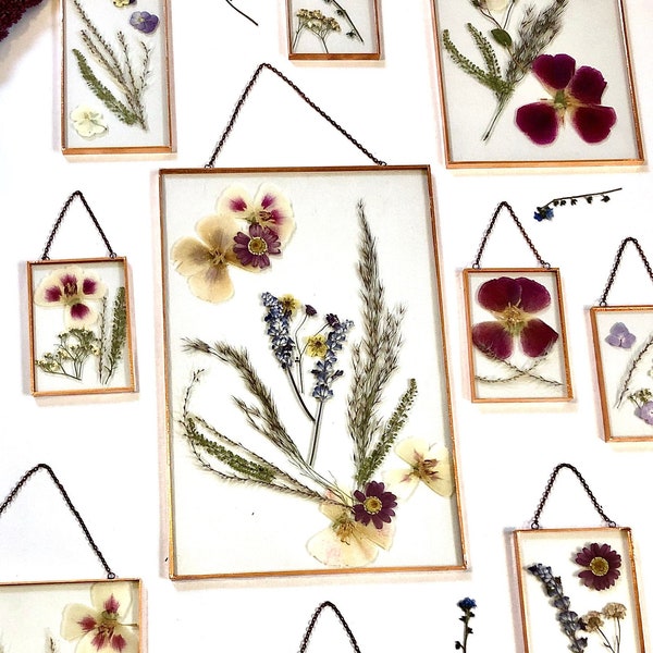 Pressed Flower Frame Etsy