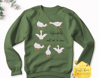 Definitely Not in a Row PNG Digital Design Download Set of 2, Funny, Mom, Mama, Teacher Sublimation PNG, Ducks in a row