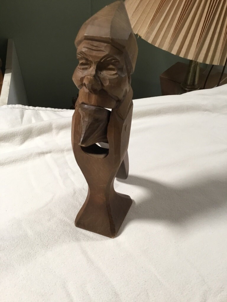 Hand Carved German Nutcracker from the 1930's Etsy