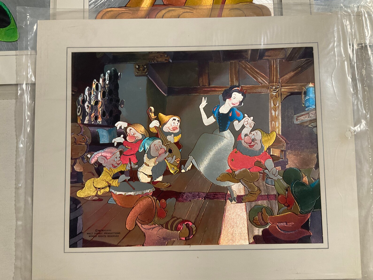 Disney Foil Lithographs Etsy