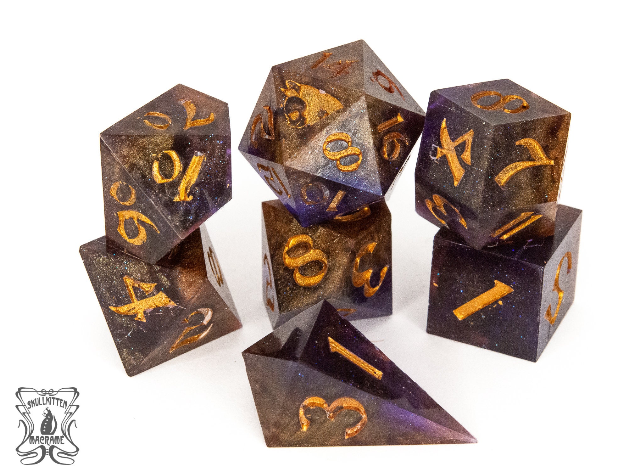 Toys & Games Games & Puzzles Dungeons and Dragons Resin Cube DND Gift